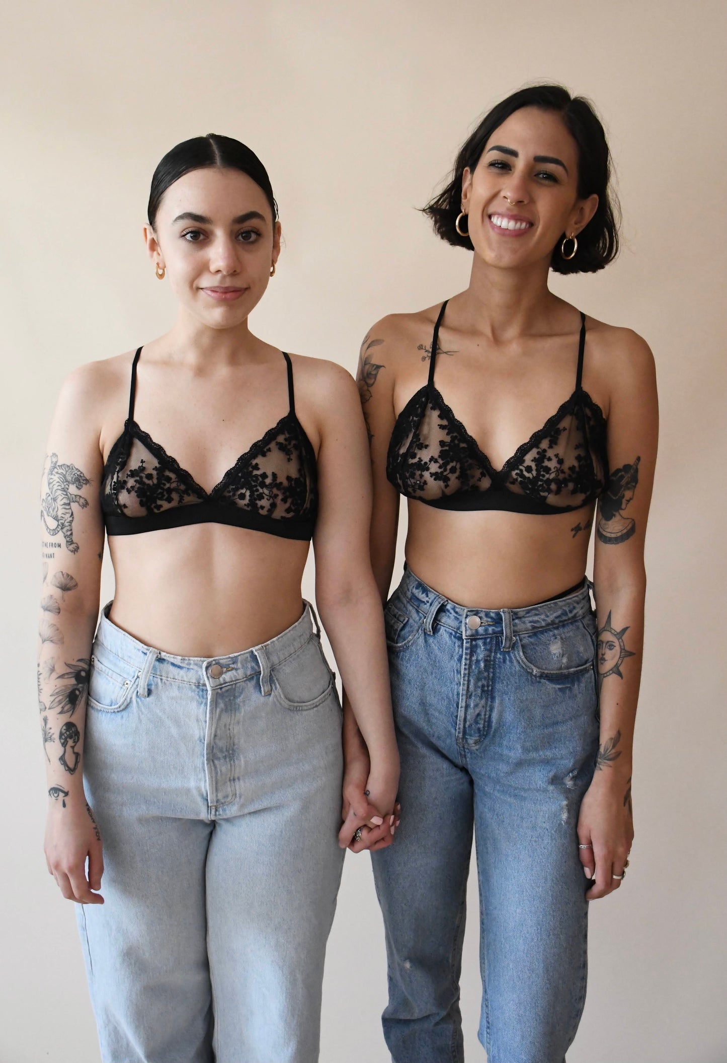 Nube Black Bralette