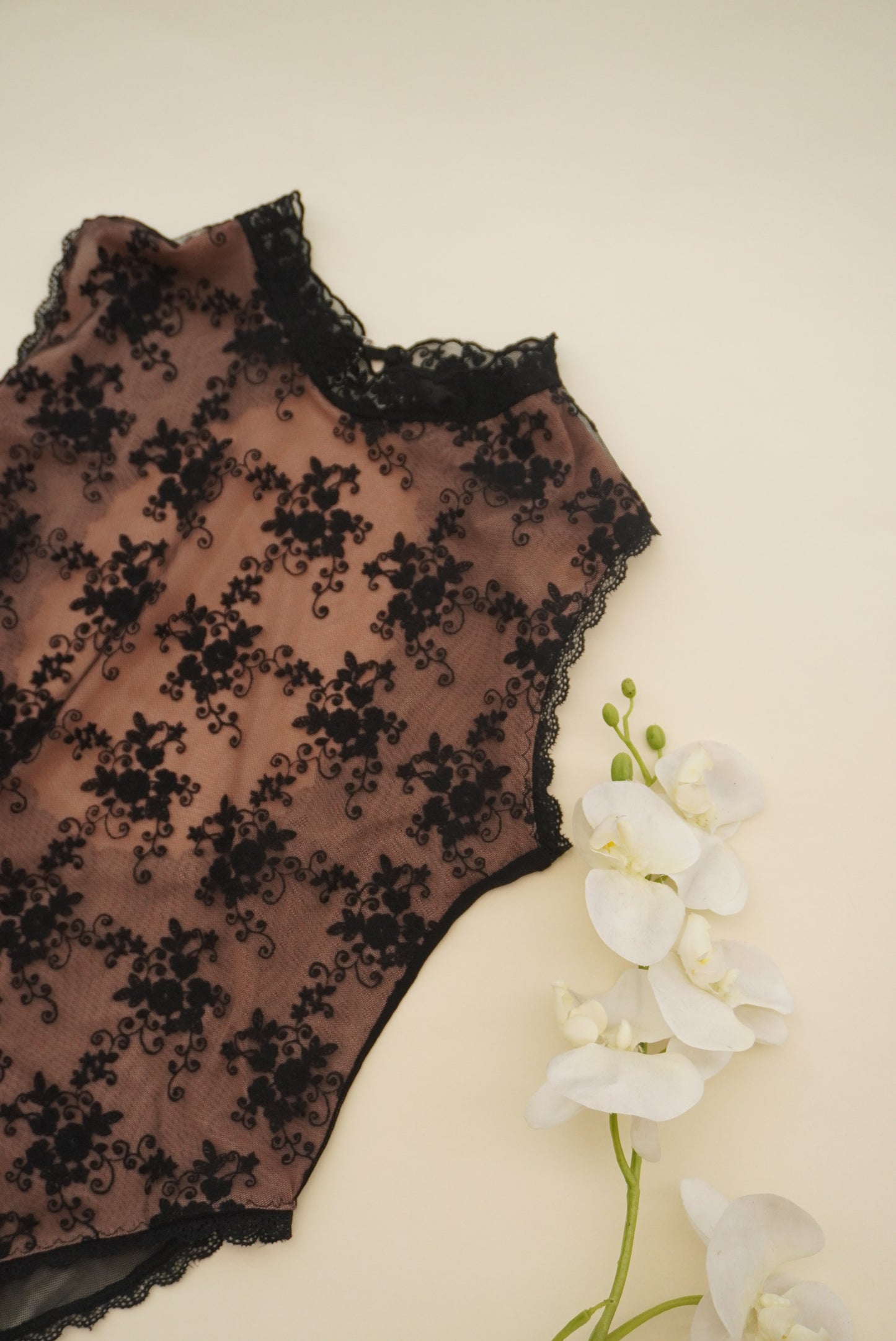 Valentina High Neck Bodysuit
