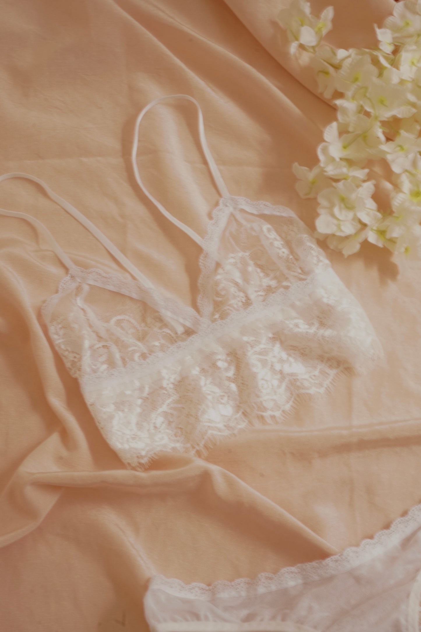 Blanco Sher Bralette