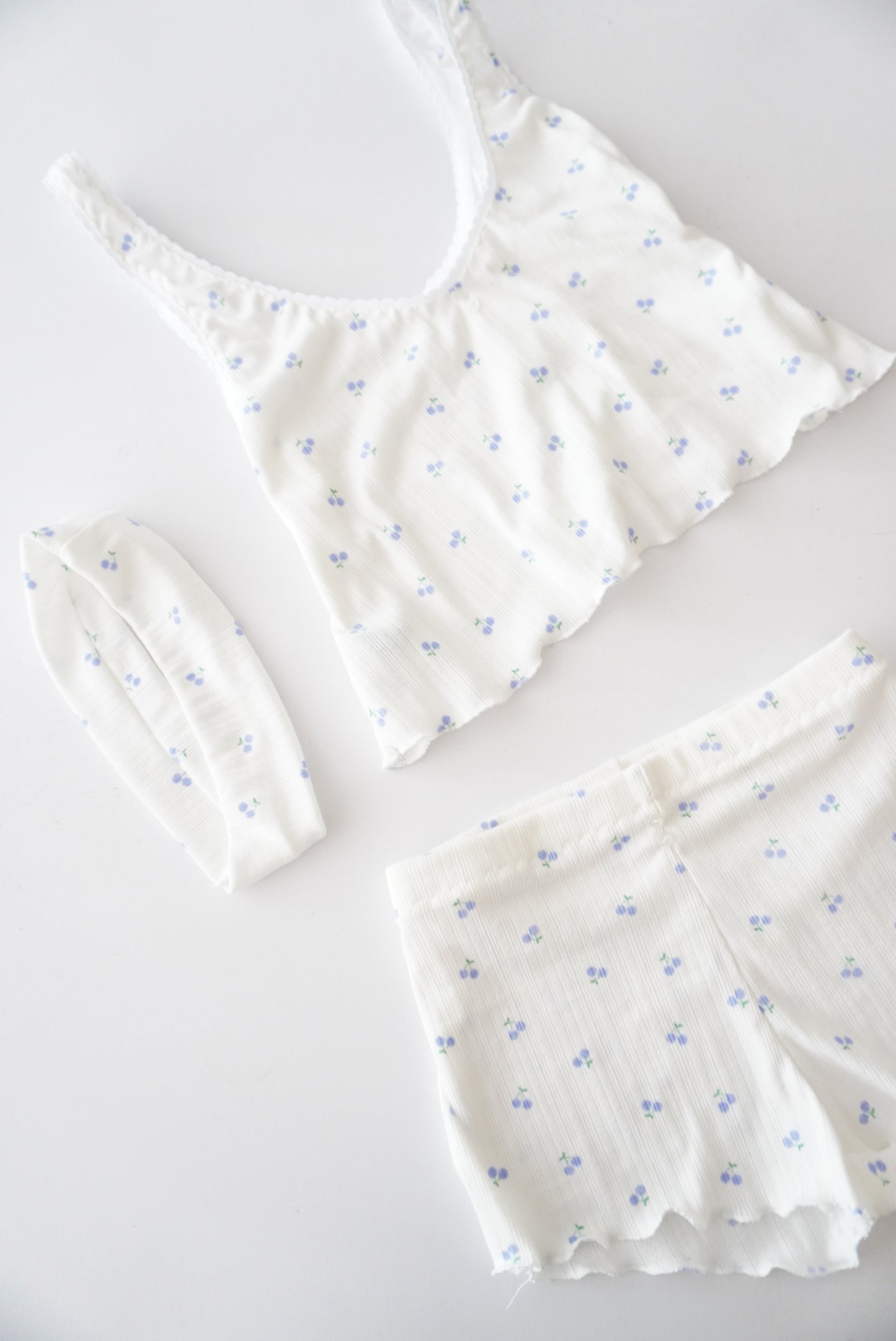summer tank top + shortie