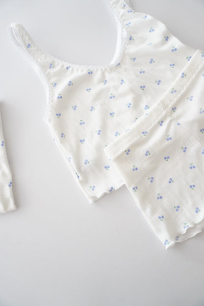 summer tank top + shortie