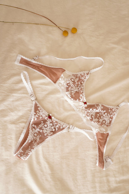nube set brasiere + panty