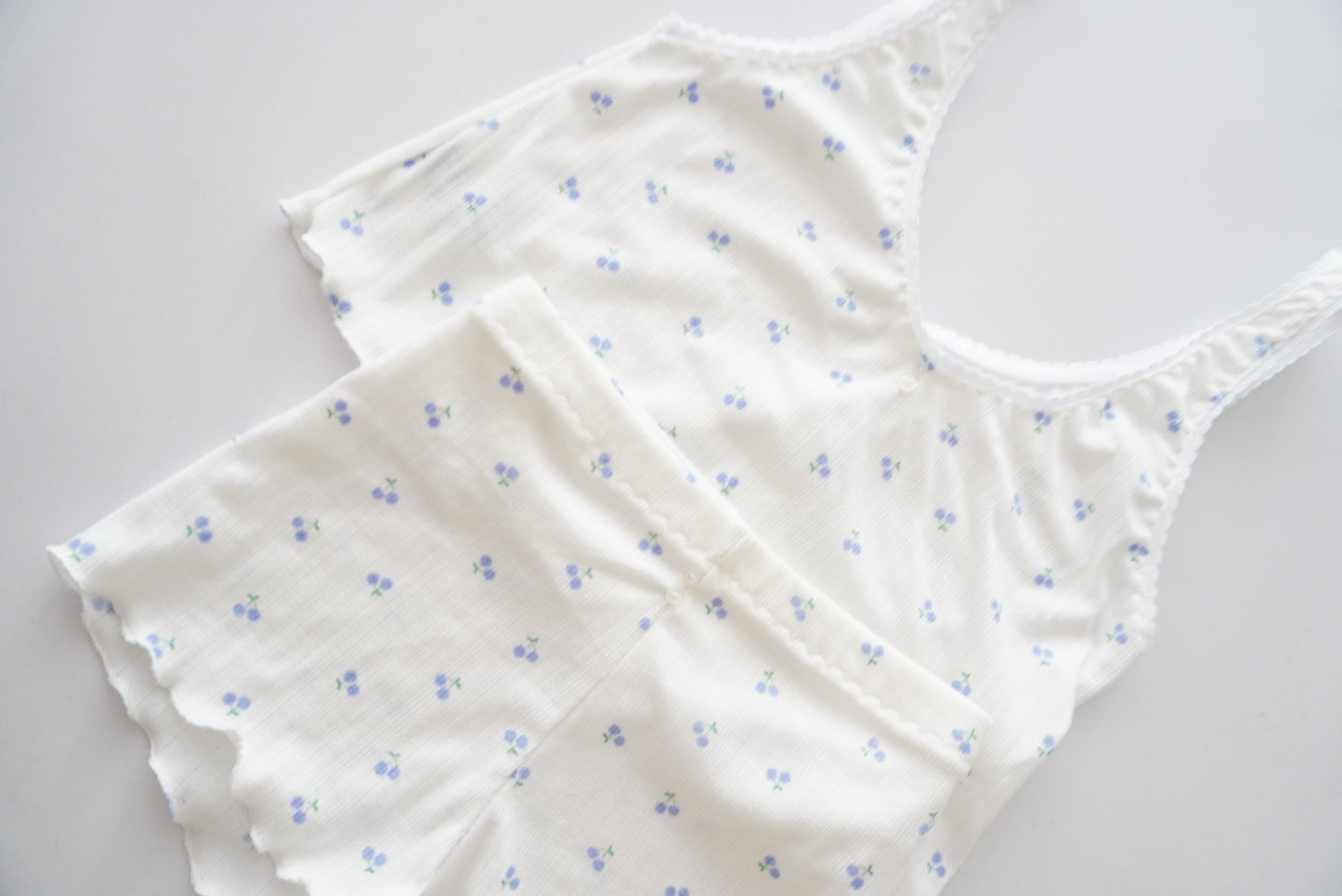 summer tank top + shortie