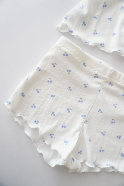summer tank top + shortie