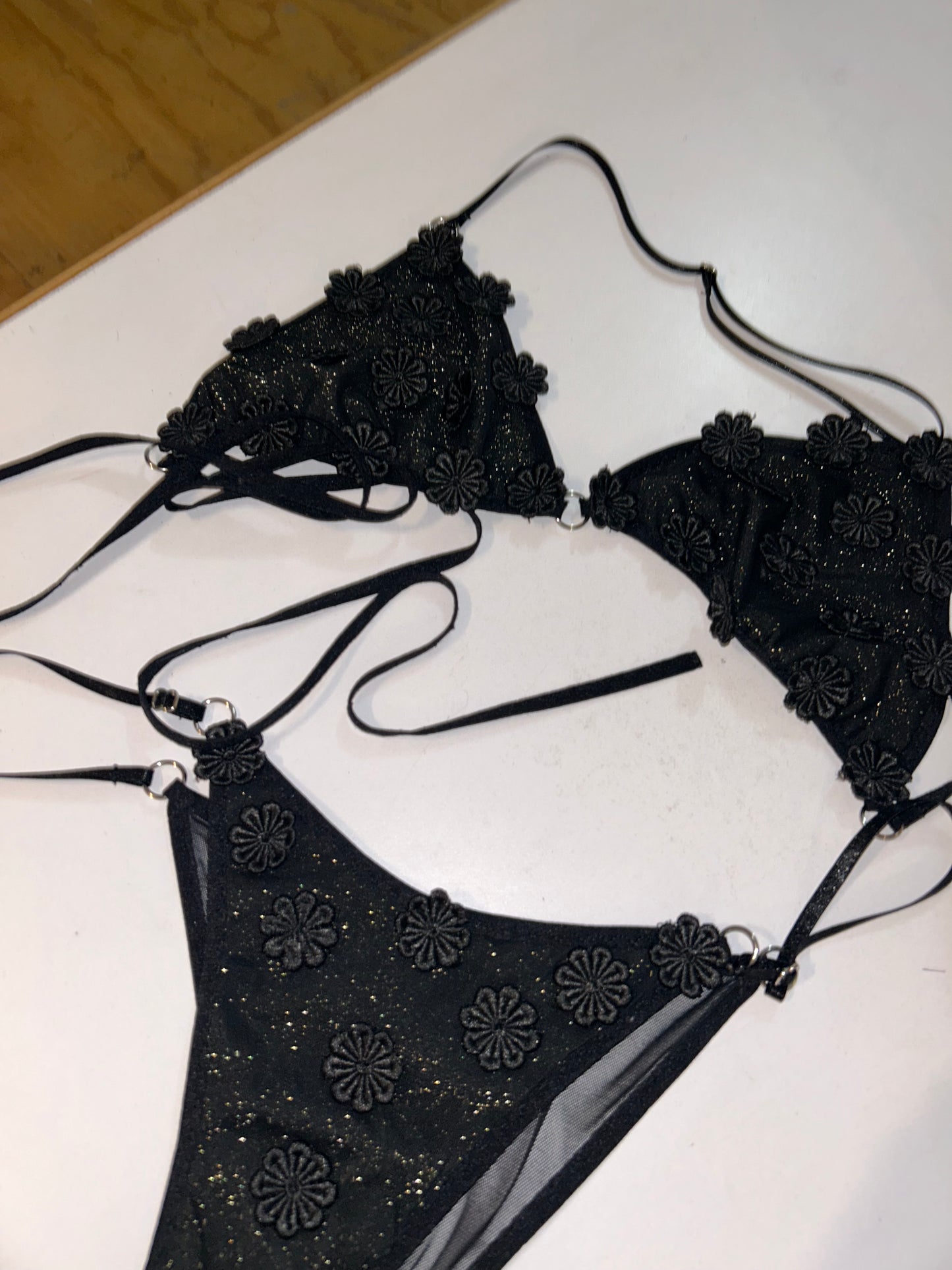 Daisies Set -negro-