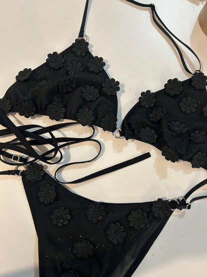 Daisies Set -negro-