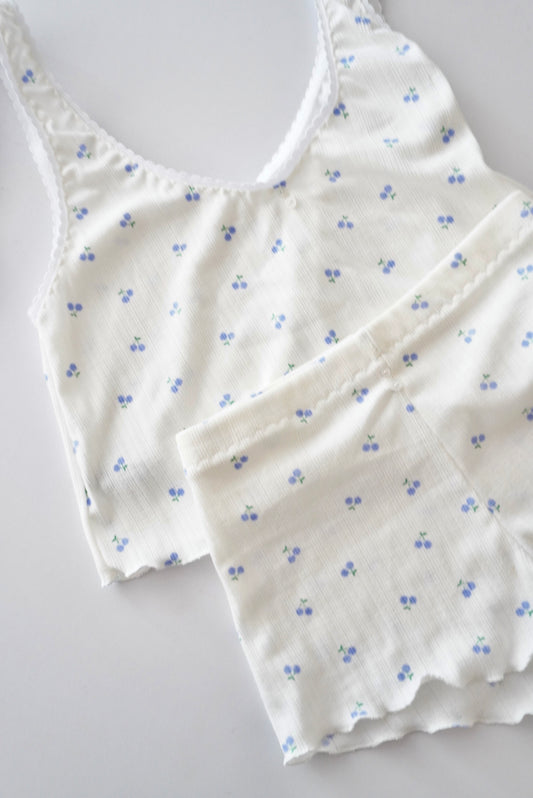 summer tank top + shortie