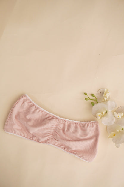 Cotton Strapless Top