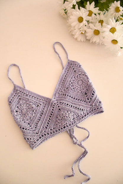 Lila Granny Top