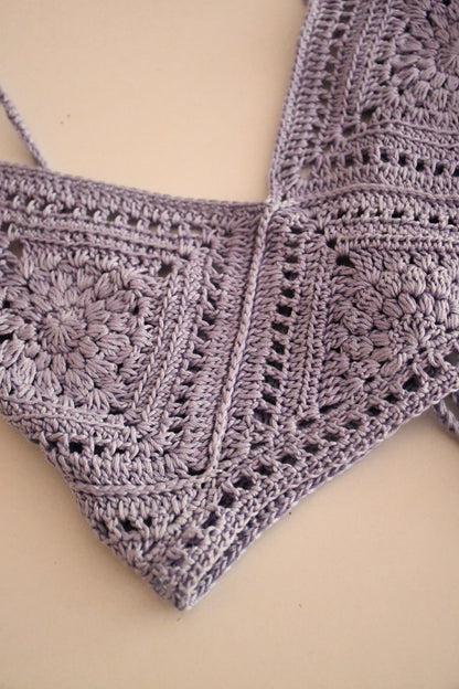 Lila Granny Top