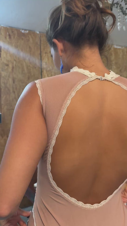 Valentina High Neck Bodysuit