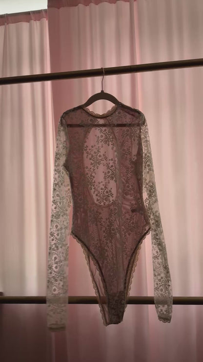 valentina bodysuit manga larga